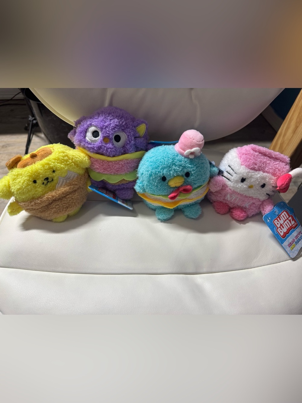 Sanrio Bum Bumz Plush Small  Assorted Colors - Cute Collectible Set